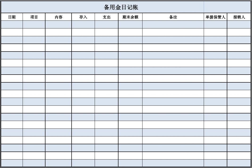 个人存备用金到公司账户怎么做账