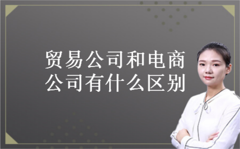 贸易公司和电商公司有什么区别