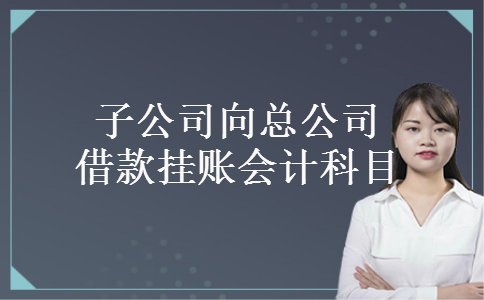 子公司向总公司借款挂账会计科目