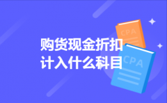 购货现金折扣计入什么科目